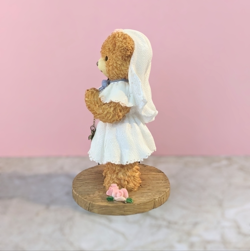 1990 Bainbridge Bears Polly Figurine First Communion Bear Religious Collectible - Picture 3 of 5